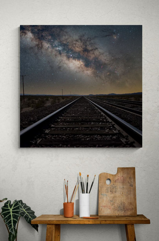 Amboy Railroad 24"x24"